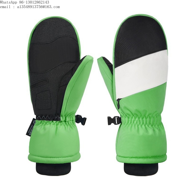 Ski Glove Waterproof - スキーフリース厚手ファッション防寒防風防水手袋