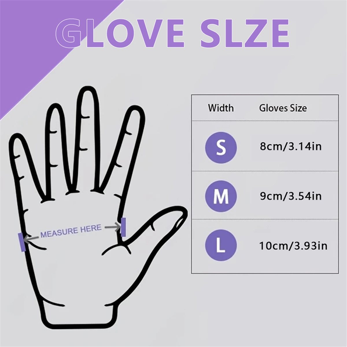 Exam Glove Nitrile - A78I 100枚入り ニトリル検査用手袋 使い捨て ライラックグローブ 食品グレード