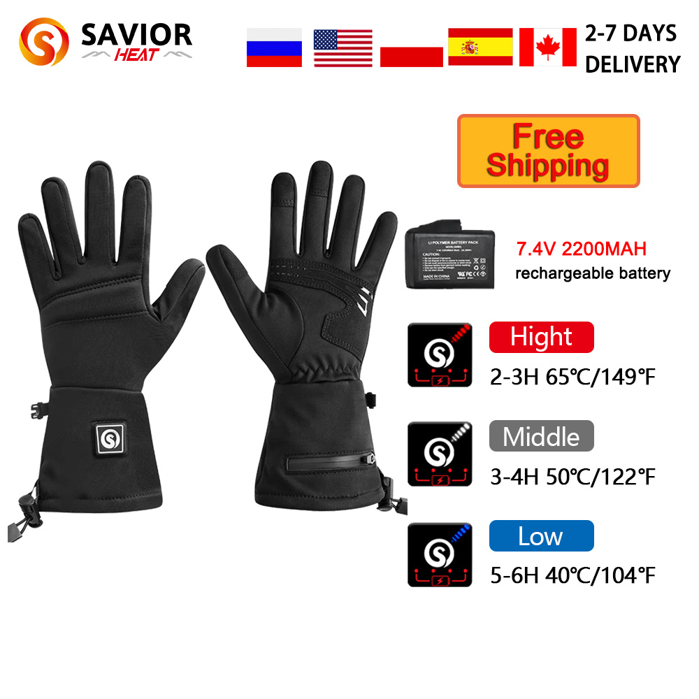 Motorcycle Glove Knuckle - 電動モーターサイクルグローブ,スノーグローブ,Deer-S18,防風,バッテリータッチスクリーン,スキーライト,暖かいカバー,冬