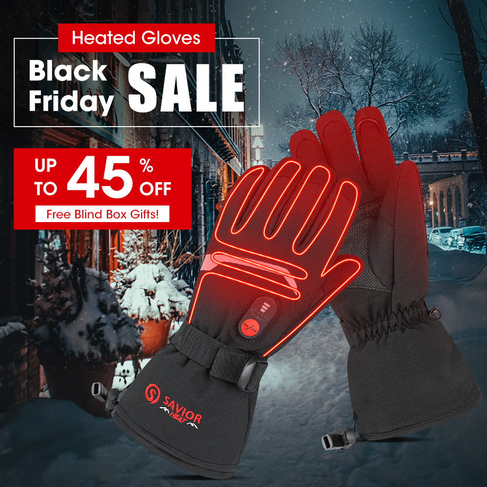 Ski Glove Waterproof - スノーディア-男性と女性のためのサーマルスキーグローブ、防水、充電式、バッテリー充電器、冬用