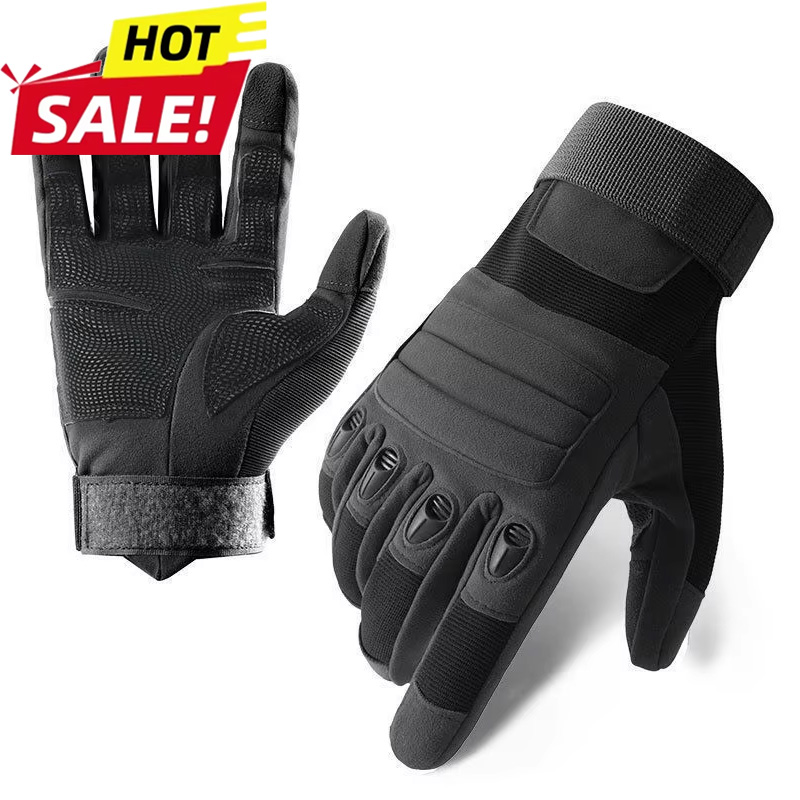 Motorcycle Glove Knuckle - 戦術サイクリンググローブ男性女性ナックルシェル保護キャンプグローブオートバイハイキングフルフィンガーエクササイズパトロールグローブ クイック納品4～6日で到着