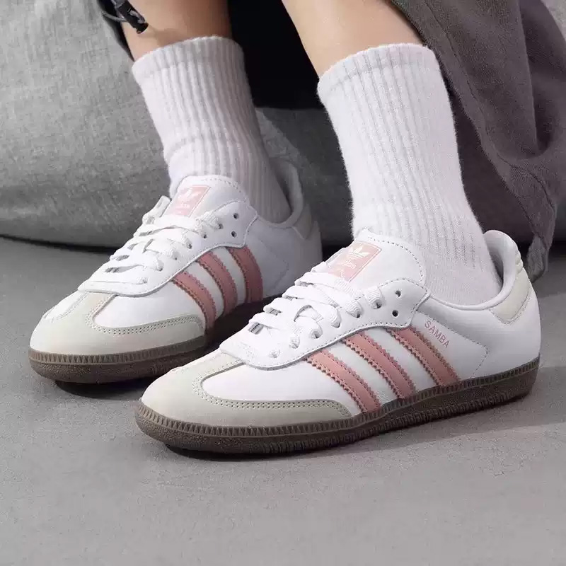Adidas Shoes Samba - アディダス正規品 SAMBA OG レディース レトロでスタイリッシュな通気性と耐久性に優れたスポーツカジュアルシューズ、モデル番号 JI267