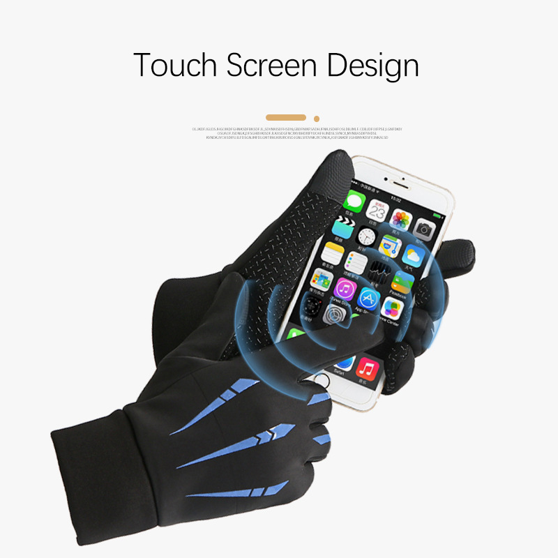 暖かいサイクリンググローブ男性用秋冬釣り滑り止めオートバイ撥 - Gardening Glove Waterproof のレビューと価格