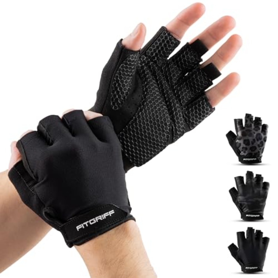 ®   男女兼用パッド入りワークアウトグローブ - ウェイト - Workout Glove Gym のレビューと価格
