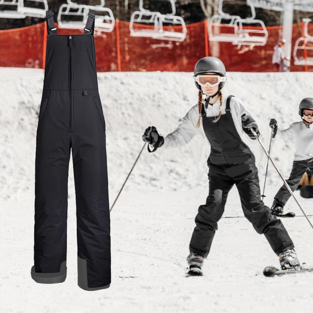 肥厚スノーパンツ冬防水防風ジャンプスーツ屋外ズボントレッキン - Ski Glove Waterproof のレビューと価格