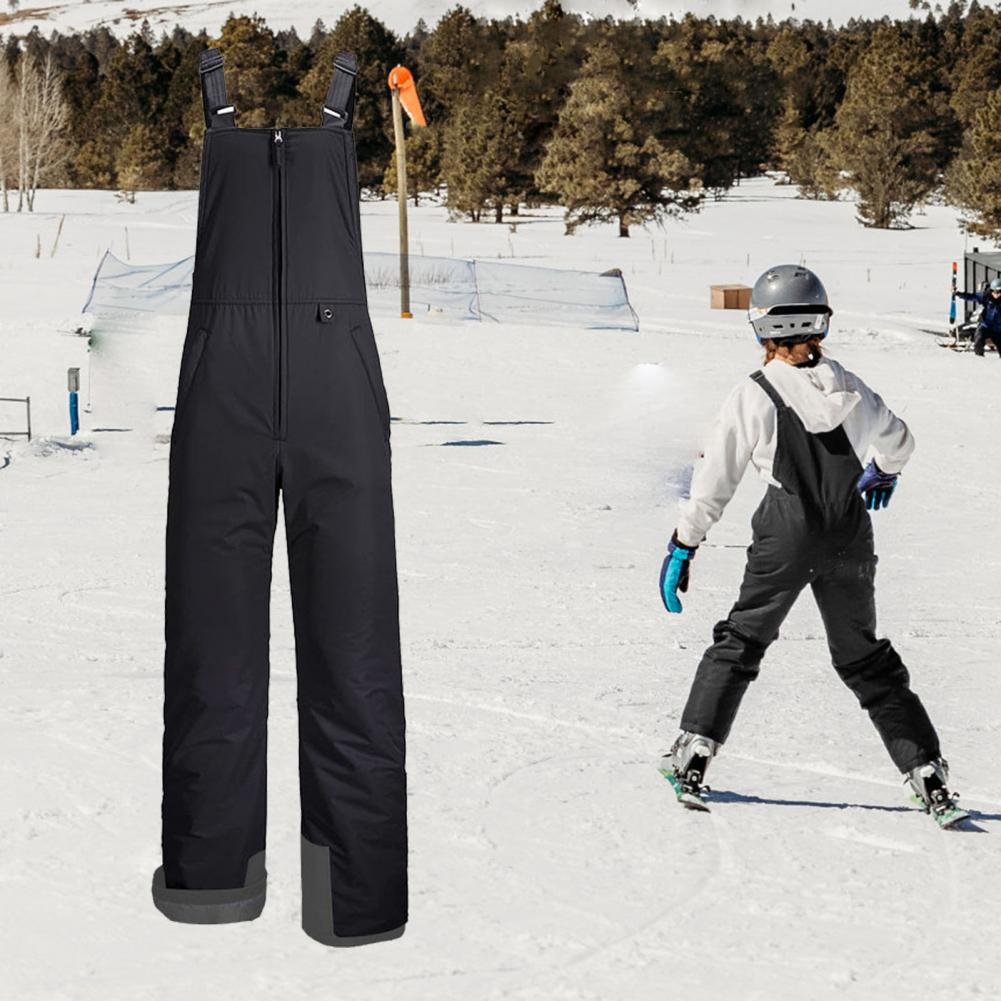 肥厚スノーパンツ冬防水防風ジャンプスーツ屋外ズボントレッキン - Ski Glove Waterproof のレビューと価格