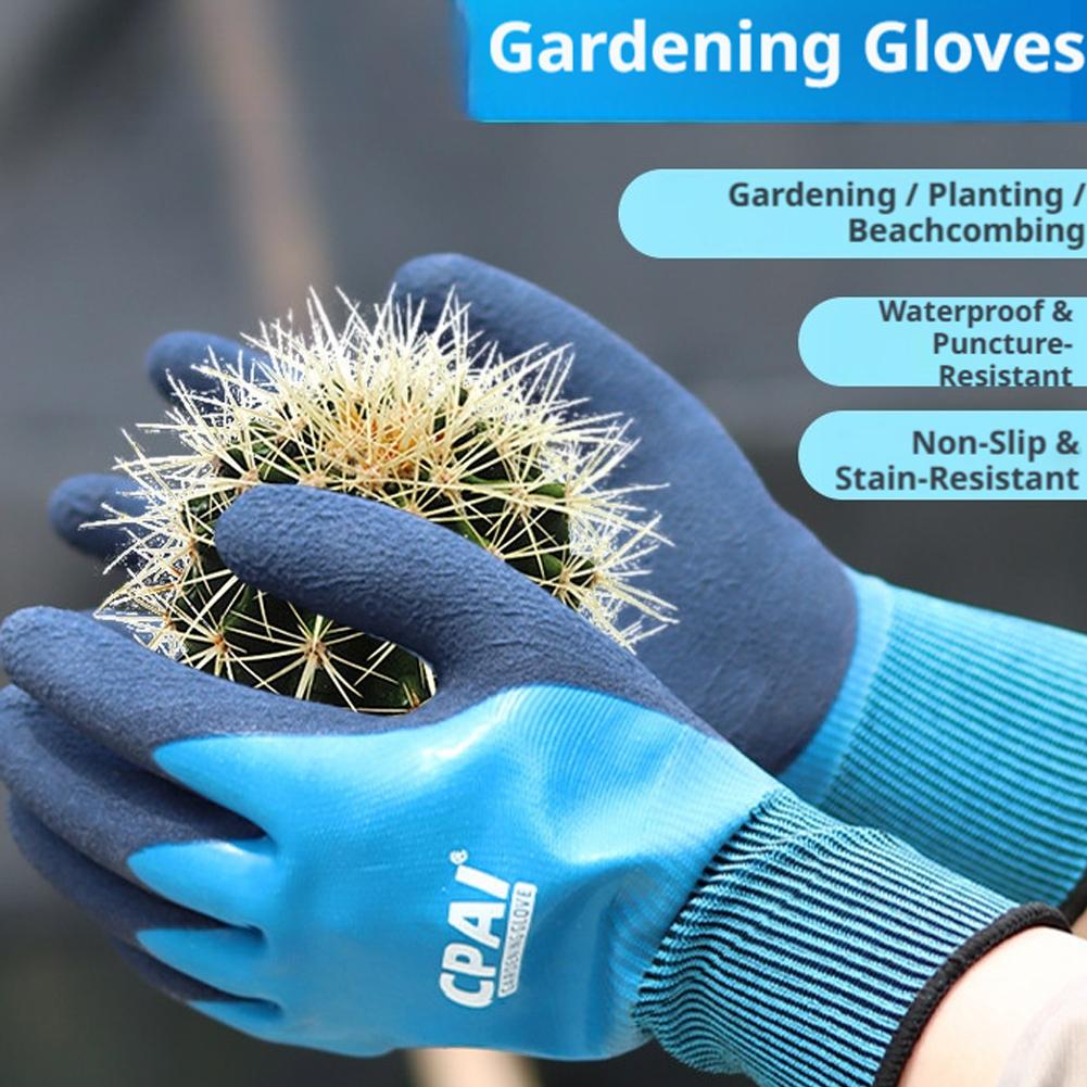 耐刃性・防水性のある園芸用手袋、ビーチでの作業、花の植え付け - Gardening Glove Waterproof のレビューと価格
