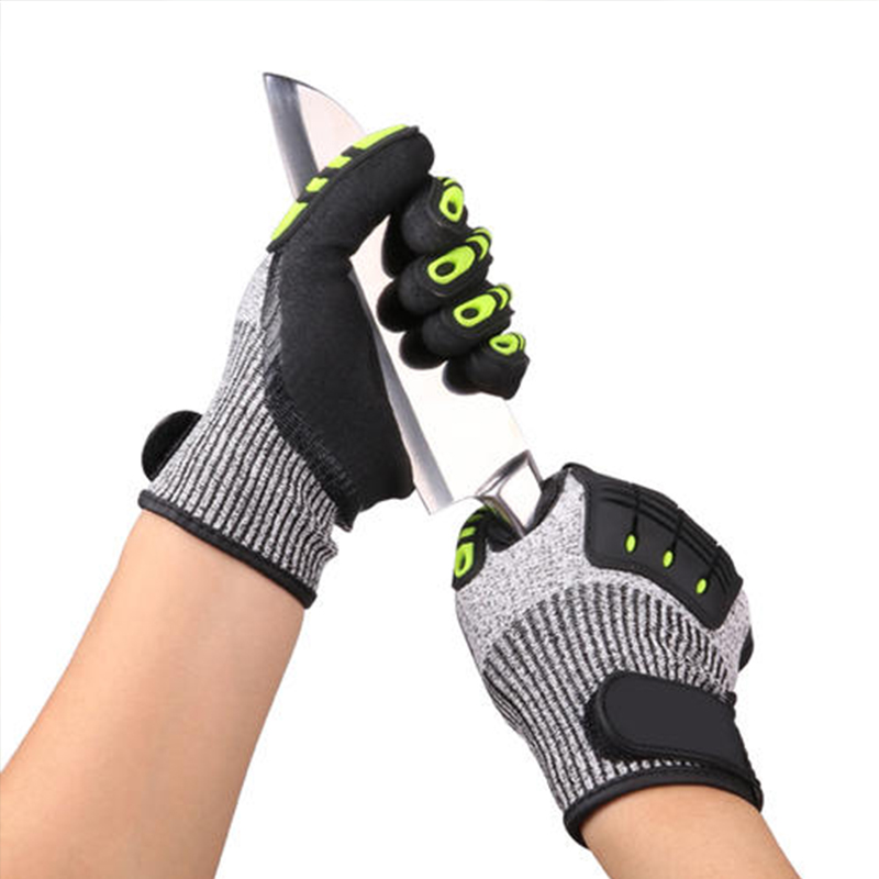 Nmsafety防振安全作業手袋耐衝撃グローブ抗衝撃力学保護 - Work Glove Impact のレビューと価格