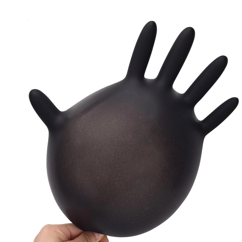 20 個黒使い捨てニトリル手袋 4Mil ラテックス & パ - Latex Disposable Glove のレビューと価格