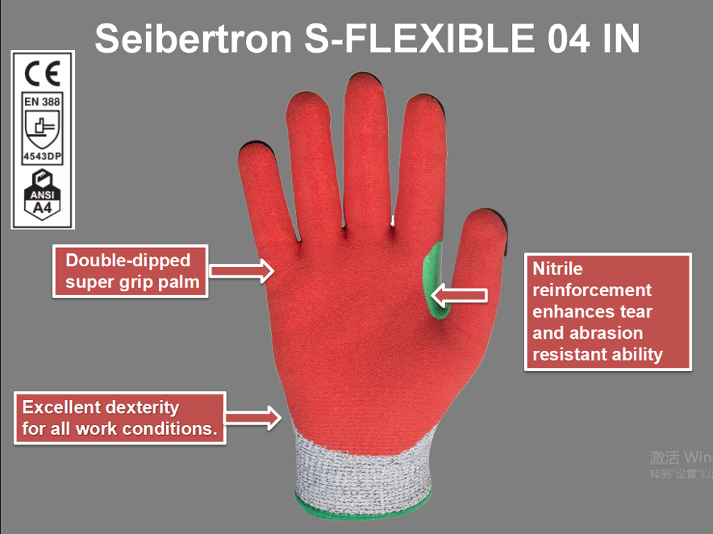 耐衝撃性・耐切創性・指関節保護機能付きニトリルサンディコーテ - Work Glove Impact のレビューと価格