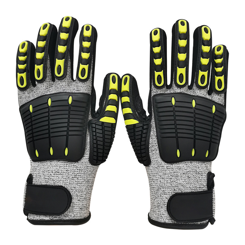 耐振動グローブ SBRパッド TPRプロテクター 衝撃吸収  - Work Glove Impact のレビューと価格