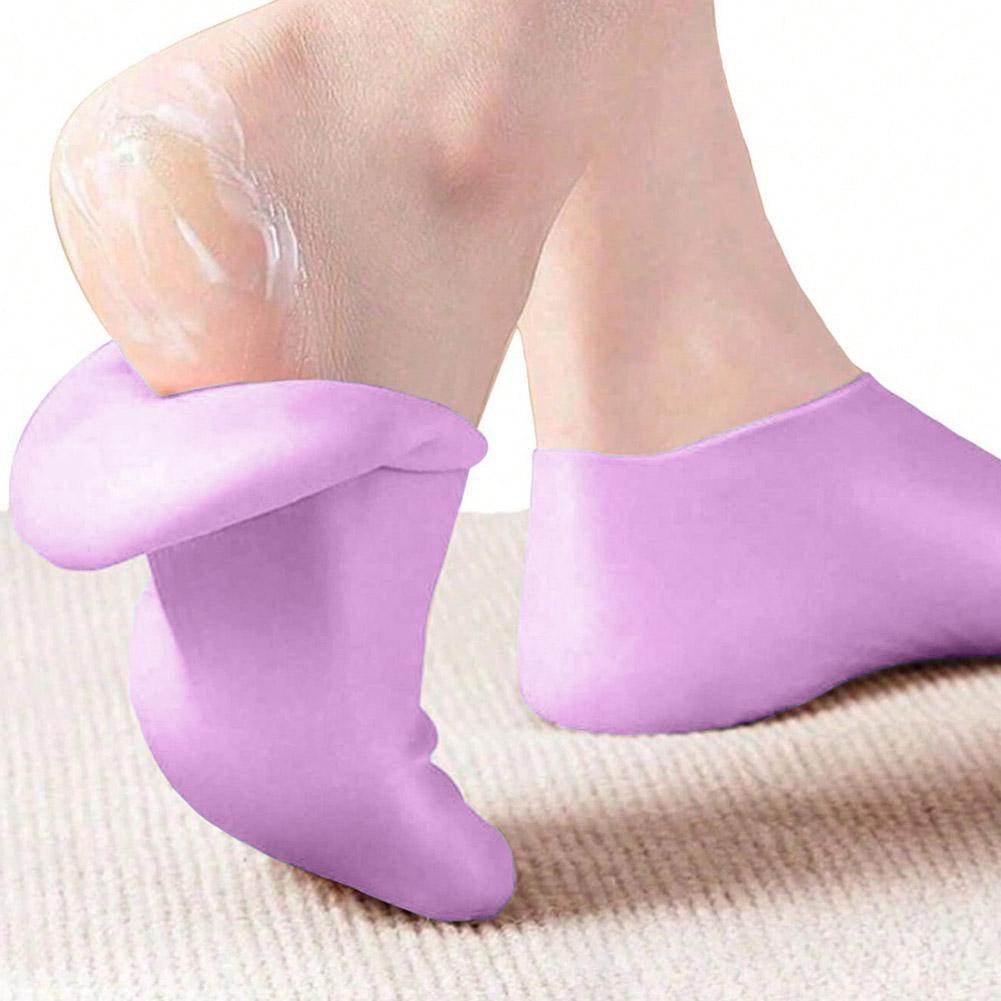 1ペア シリコンフットケアソックス＆再利用可能なSPAジェル - Latex Disposable Glove のレビューと価格