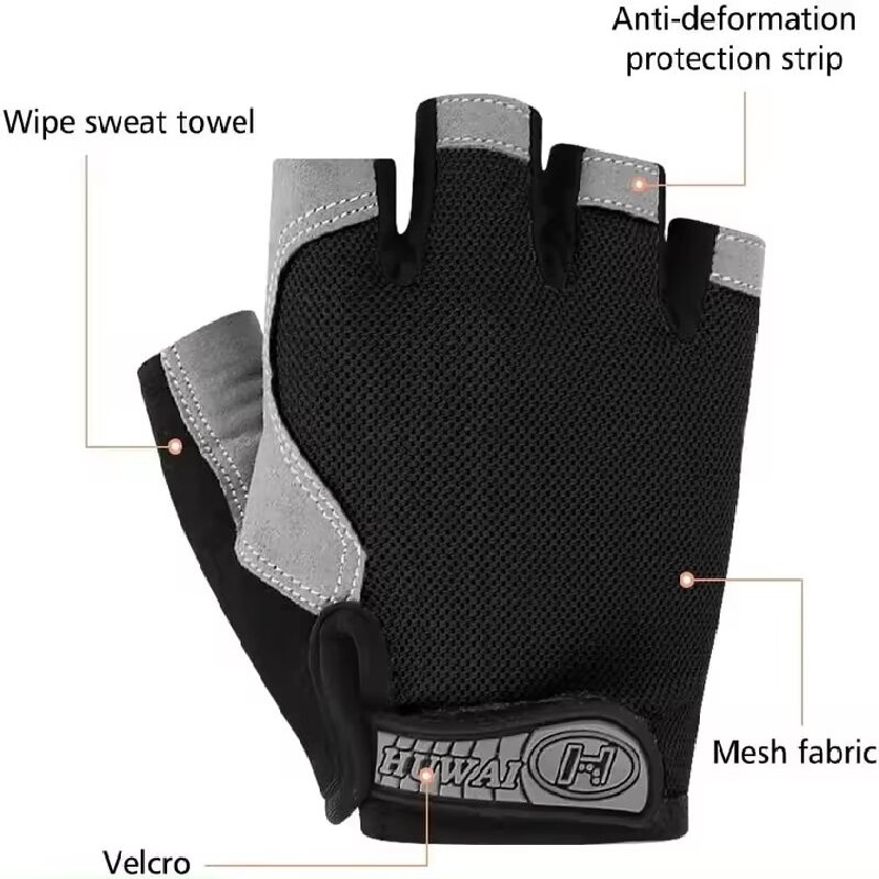 アウトドアスポーツジムフィットネス通気性ノンスリップ男性と女 - Workout Glove Gym のレビューと価格