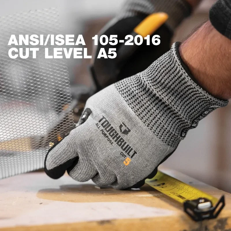 タフビルト TB-P2-112-5-L ニトリル製 超耐摩耗 - Cut Resistant Glove のレビューと価格