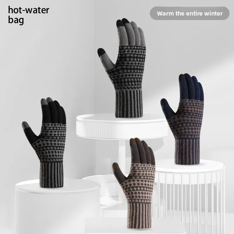 新登場のクロスボーダータッチスクリーン手袋 メンズ 冬用 フ - Wool Glove Lined のレビューと価格