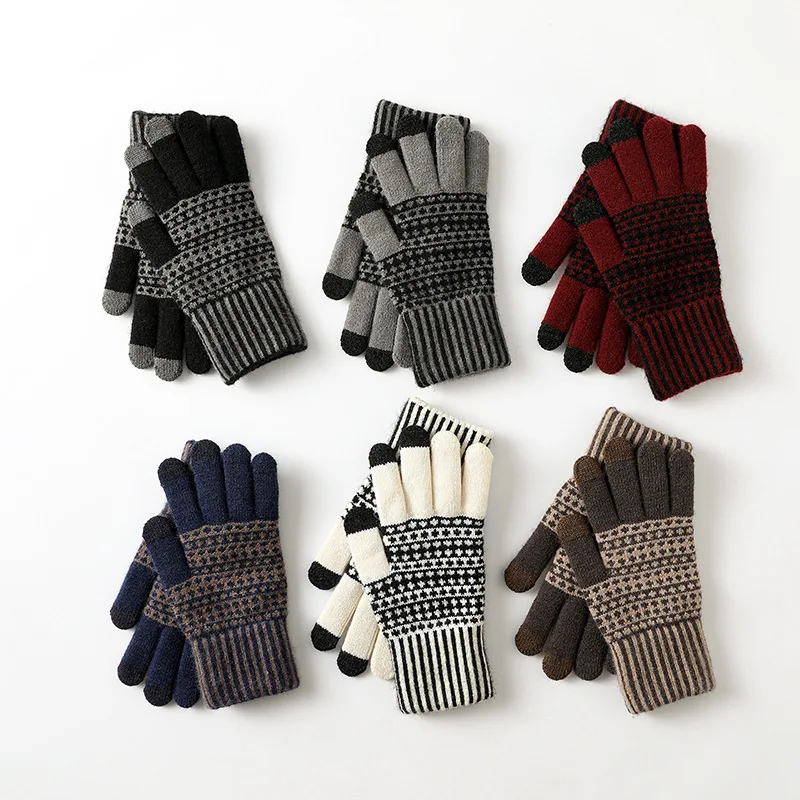 新登場のクロスボーダータッチスクリーン手袋 メンズ 冬用 フ - Wool Glove Lined のレビューと価格