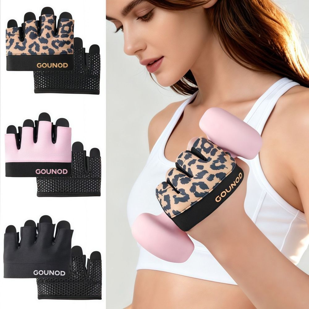ハーフフィンガーサイクリンググローブ通気性滑り止め4本指ジム - Workout Glove Gym のレビューと価格